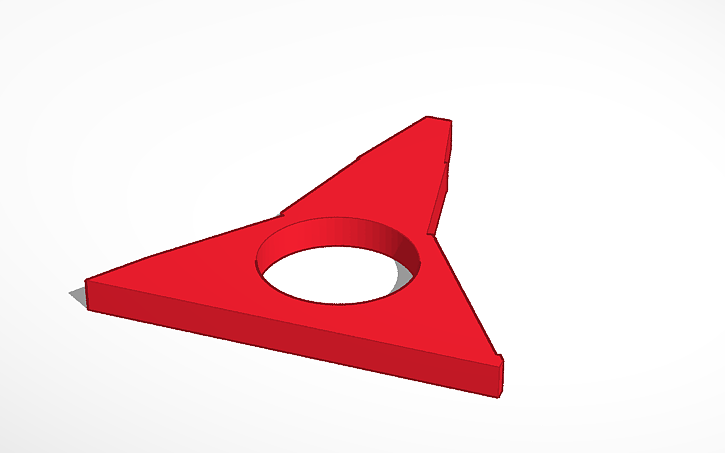 3D design Adams fidget spinner - Tinkercad