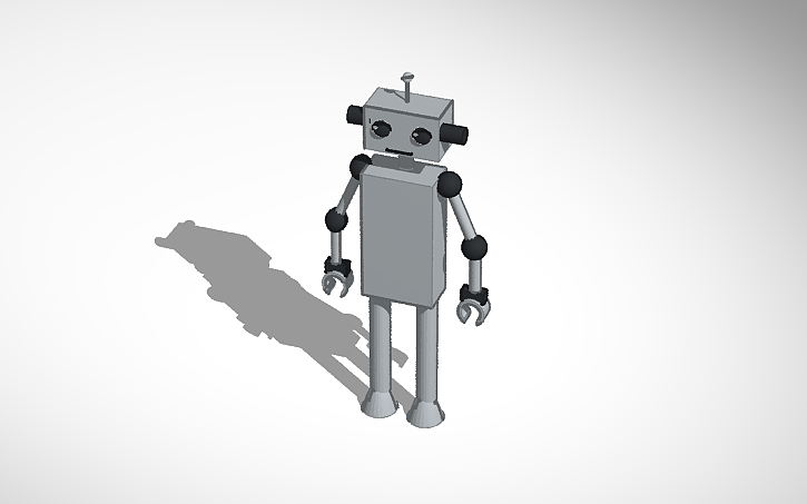 3D design Robot - Tinkercad
