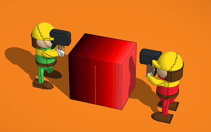 3D design msgv - Tinkercad
