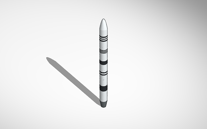 3D design Copy of ICBM - Tinkercad