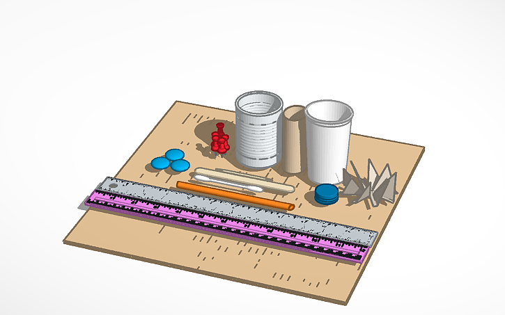 3D design Crafting Materials - Tinkercad