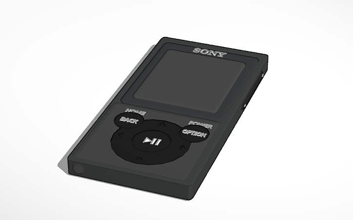3D design My Mp3 Player - Tinkercad