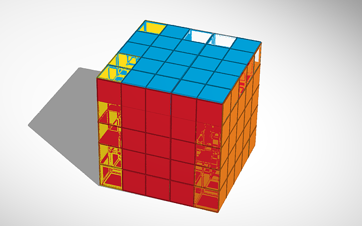 3D design Cube - Tinkercad