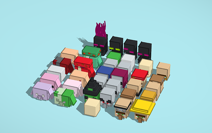 3D design Blockhead or Brickhead? - Tinkercad