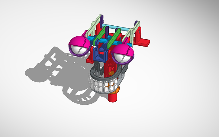 3D design Face & neck - Tinkercad