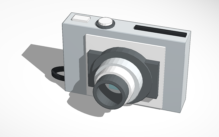 3D design camera - Tinkercad