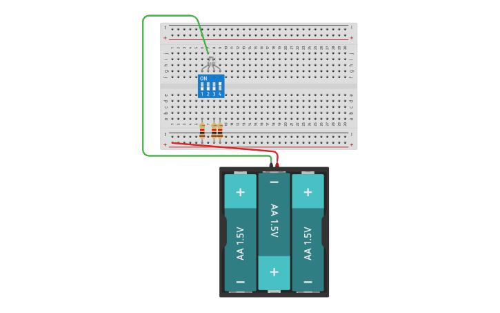 Circuit design circuito 5 - Tinkercad