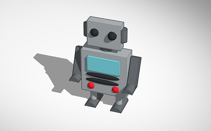 3D design Robot - Tinkercad