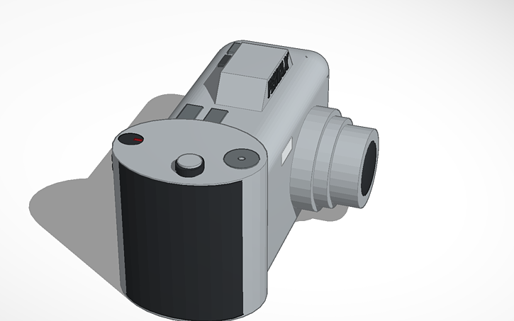 3D design Camera - Tinkercad