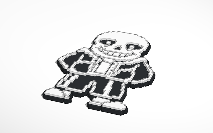 3D design sans. - Tinkercad