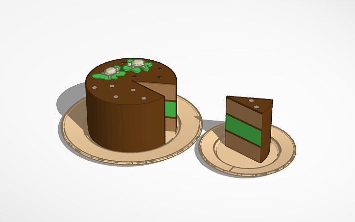 3D design Cake for CharlieCP - Tinkercad