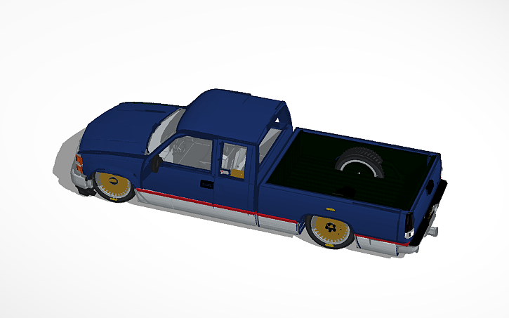 3D design 1988 Chevy C1500 - Tinkercad