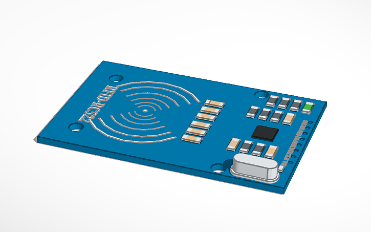 3D design RFID SENSOR - Tinkercad
