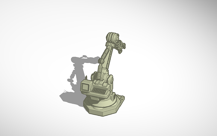 3D design MY Item of Robot Arm that 3d Prints - Tinkercad