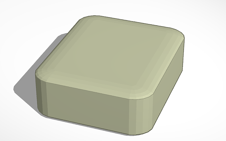 3D design Stadium(rounded rectangle) - Tinkercad