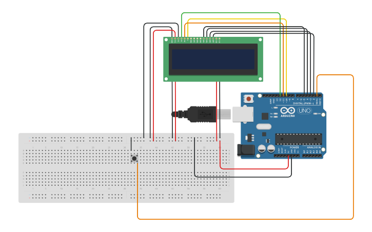 Circuit design RTC Clock - Tinkercad
