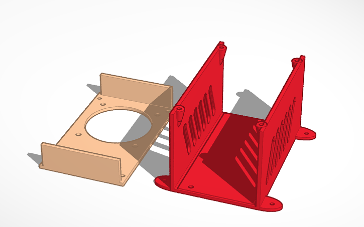 3D design Case Ramps e Arduino Mega - Tinkercad