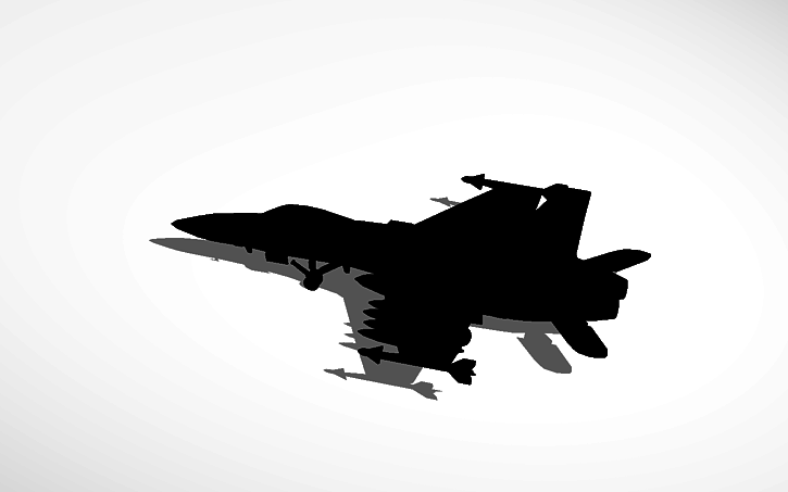 3D design Jet - Tinkercad