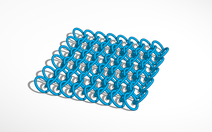 3D design Chainmail Chain Mail WORKS V2 - Tinkercad
