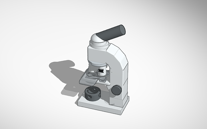 3D design Microscope (Science) - Tinkercad