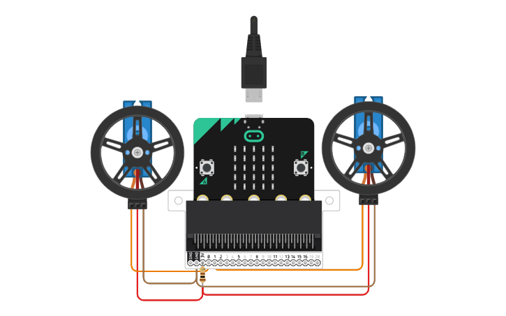 Using Micro Bit With External Components Tinkercad Tutorial Circuit design micro bit - Tinkercad