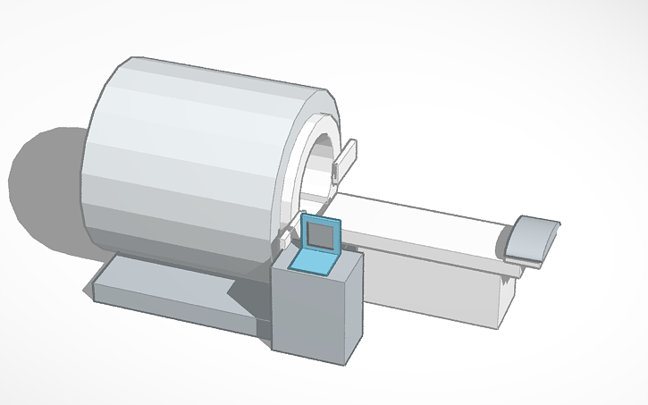 3D design MRI scan - Tinkercad