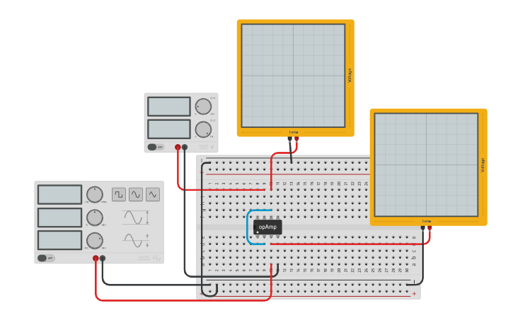 Circuit design Modul 4 Slew Rate Muhammad Rafly Adriansyah - Tinkercad