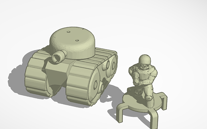 3D design Yaakov Tank - Tinkercad
