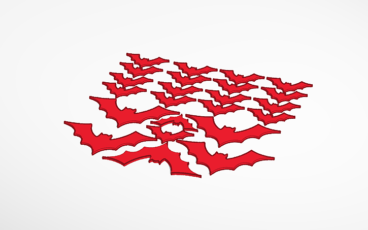 3D design bat - Tinkercad