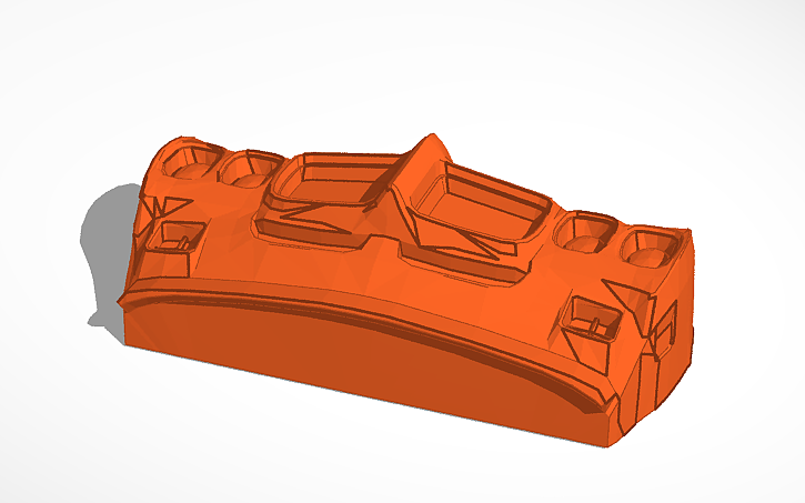 3D design 1970 GTO front clip - Tinkercad