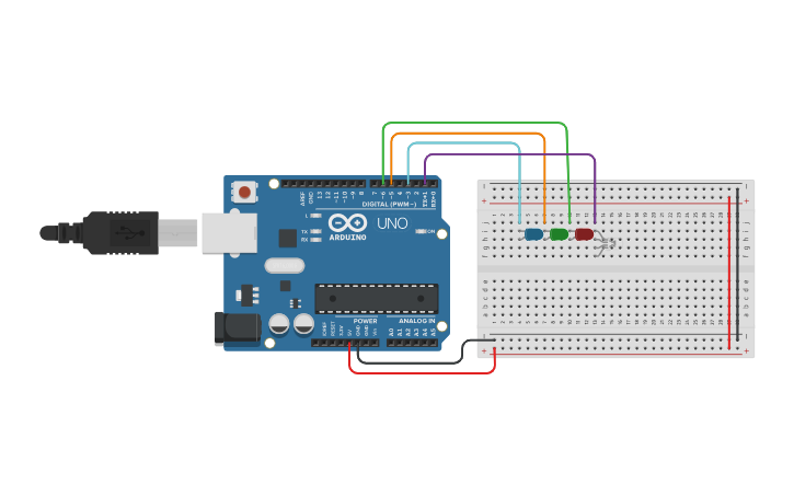 Circuit design CUSTOM VOID FUNCTION - Tinkercad