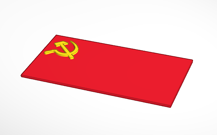3D design Soviet Union - Tinkercad