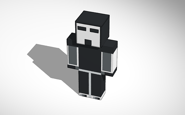 3D design Minecraft Character Exe?. - Tinkercad