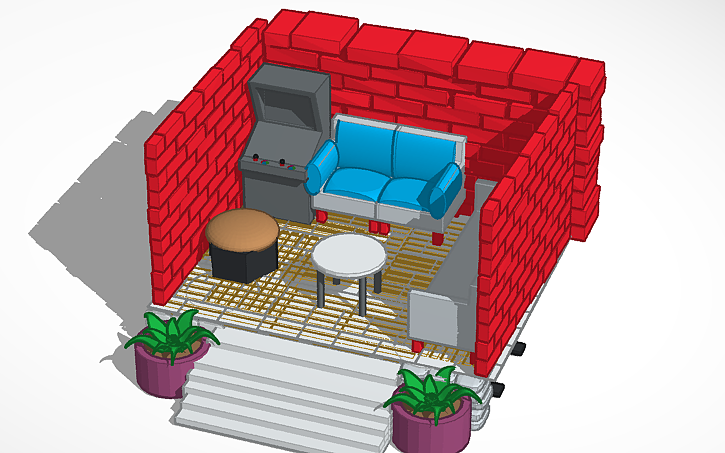 3D design base - Tinkercad