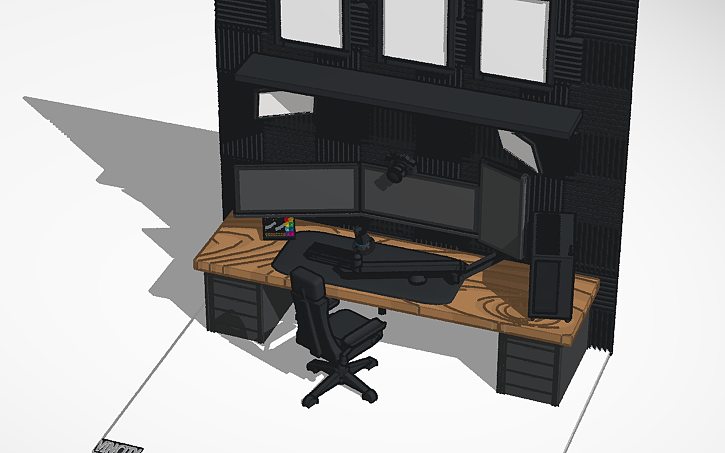 3D design PC setup - Tinkercad