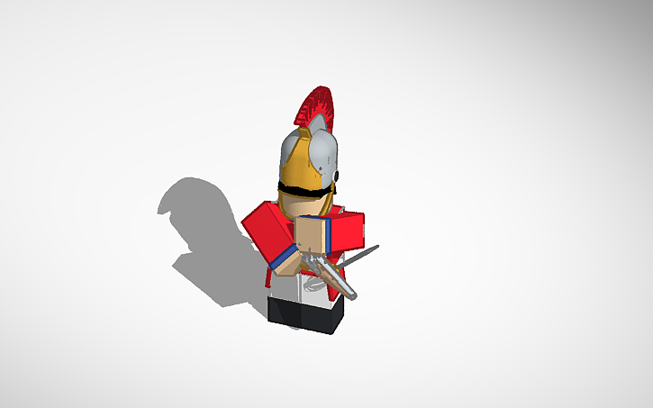3D design british currasier - Tinkercad