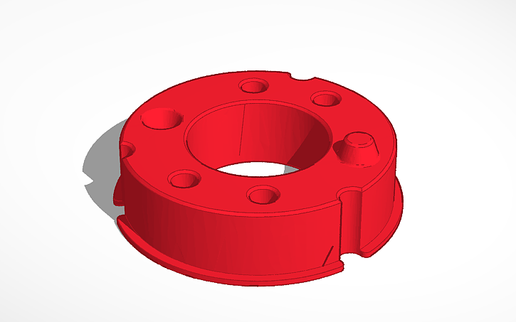 3D design ECOrefill Spool V.2 - Tinkercad
