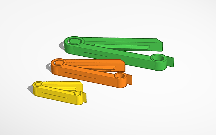 3D design Packet Clip - Tinkercad