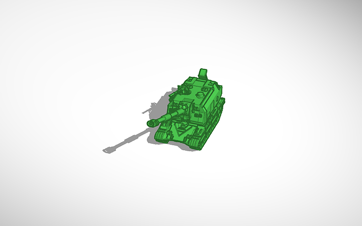 3D design 2S33 MSTA-SM2 🇷🇺 - Tinkercad