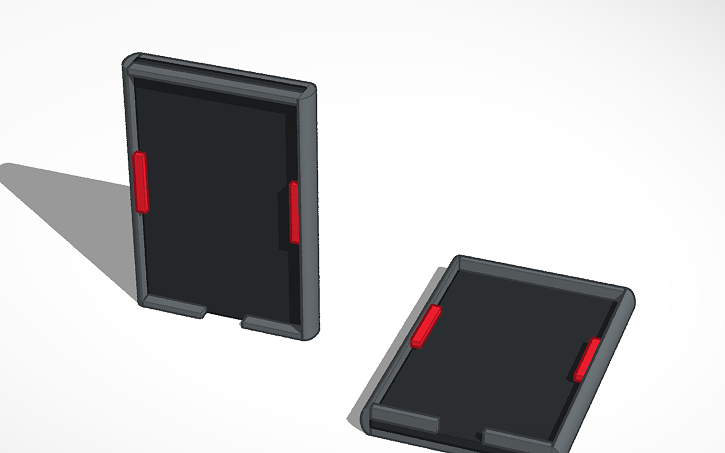 3D design Card Wallet - Tinkercad