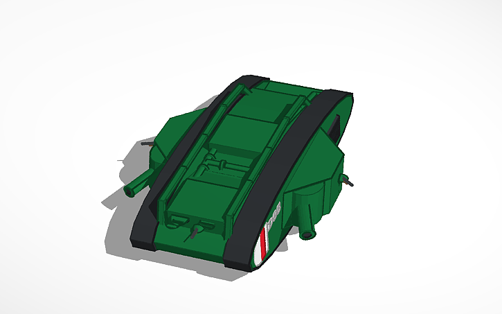 3D design D95 ww1 tank - Tinkercad