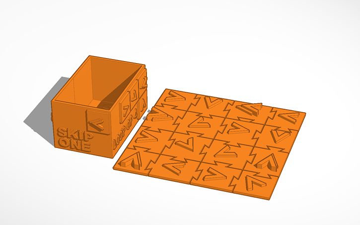 3D design Vector (Game) - Tinkercad