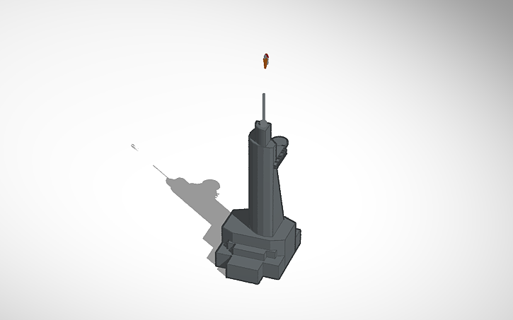3D design Stark Tower - Tinkercad