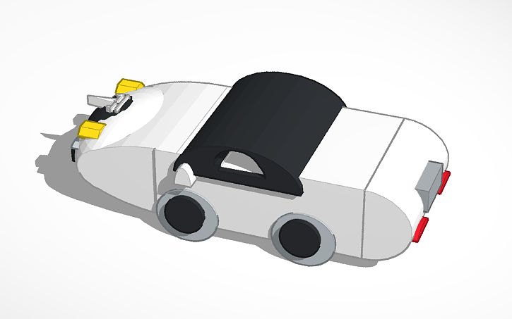 3D design Tesla - Tinkercad