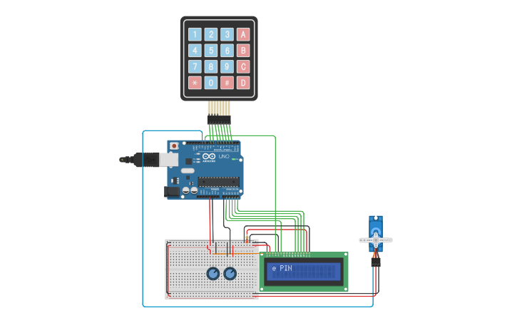 Circuit design PROYECTO ARDUINO - Tinkercad