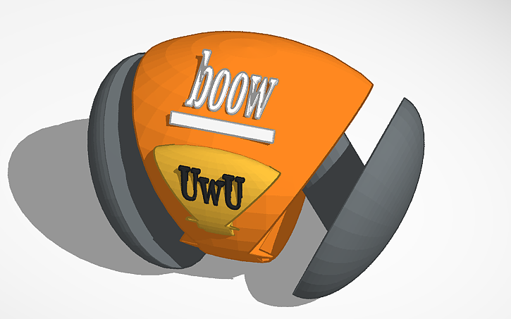 3D design raze-bombot - Tinkercad