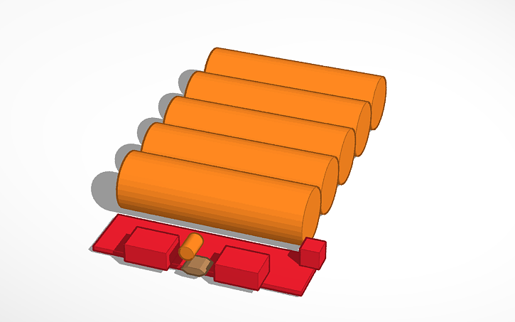 3D design bat - Tinkercad