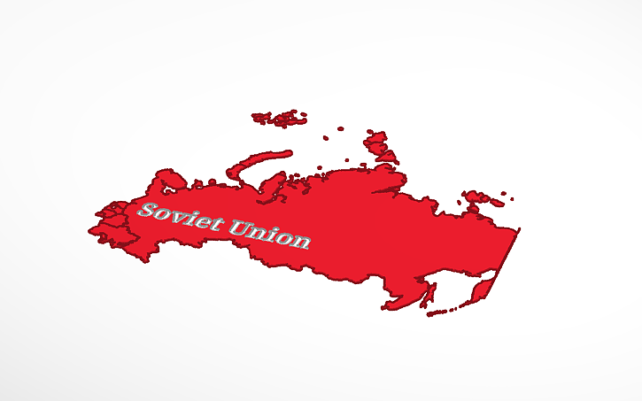 3D design Soviet union - Tinkercad
