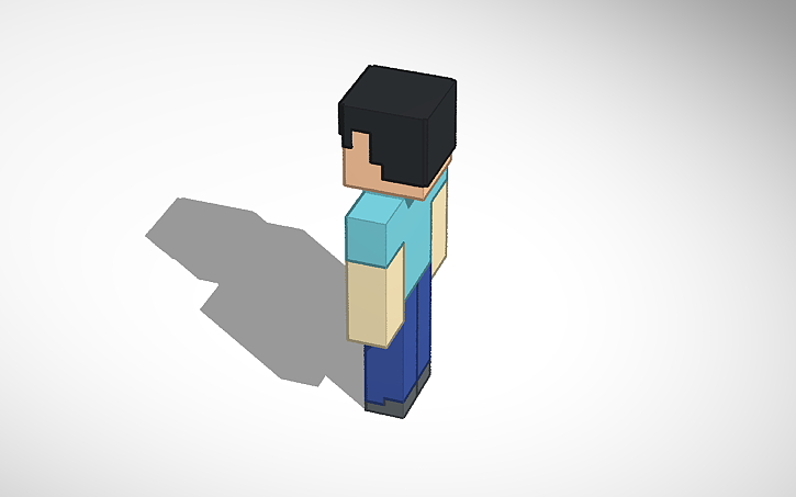 3D design Steve - Tinkercad