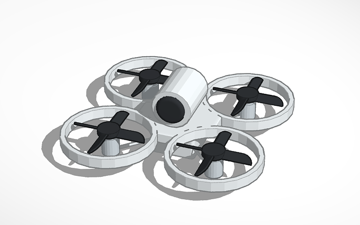 3D design Quadcopter Drone - Tinkercad